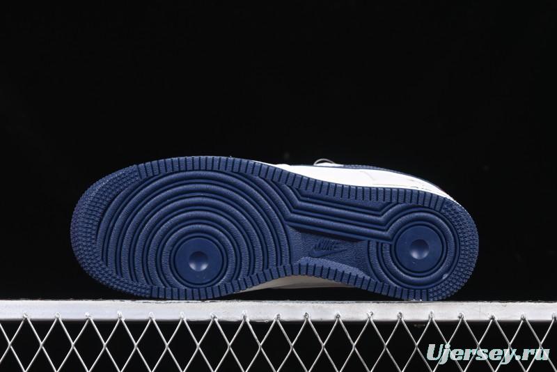 Nike Air Force 1 '07 Low Year of the Snake Limited Edition Grey Blue Red Pig Leather Low-Top Casual Sneakers - XZ2025-666