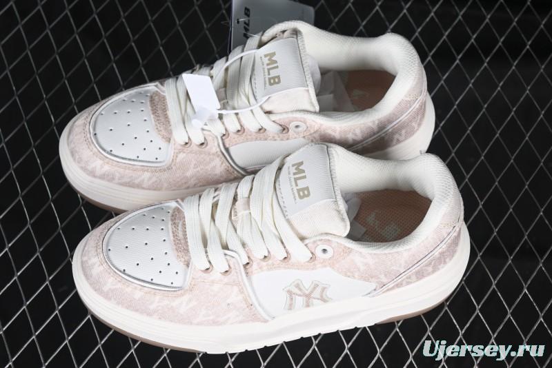 New York Yankees MLB Chunky Liner Denim Monogram SL Platform Sandals - 3ASXS015N50BGS