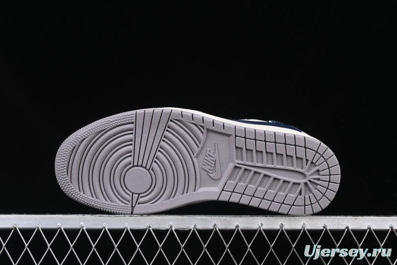 Nike Travis Scott x Fragment Design x Air Jordan 1 Low OG SP AJ1 Supreme Collaboration Sneakers - DM9288-006