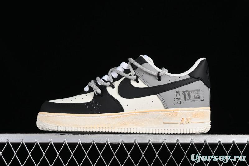 Nike Air Force 1 '07 Low Custom Hand-Painted Anime Theme Casual Sneakers with Strap - ZH0316-015