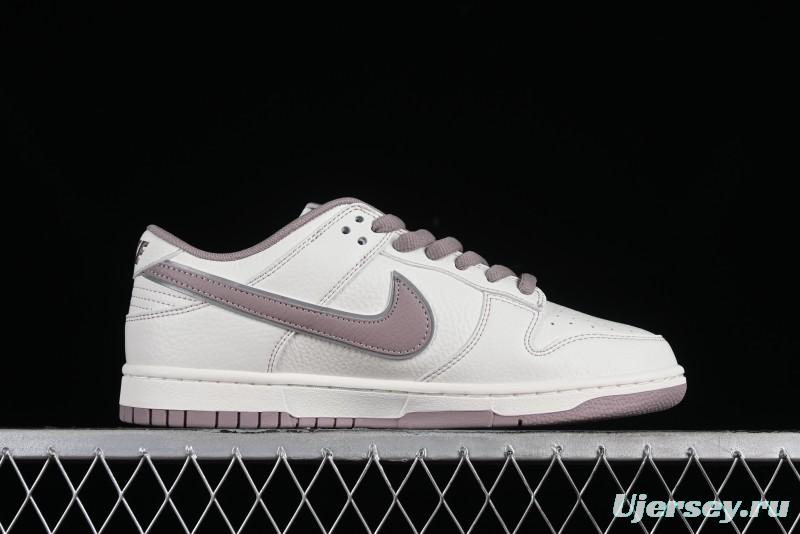 Nike Supreme SB Dunk Low Custom High-End Casual Skateboarding Shoes with Light Pink Colorway - RM2308-331