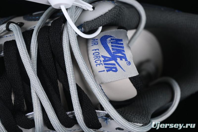 Nike Air Force 1 '07 Low British Blue Cat Casual Lace-Up Sneakers - KS6896-333