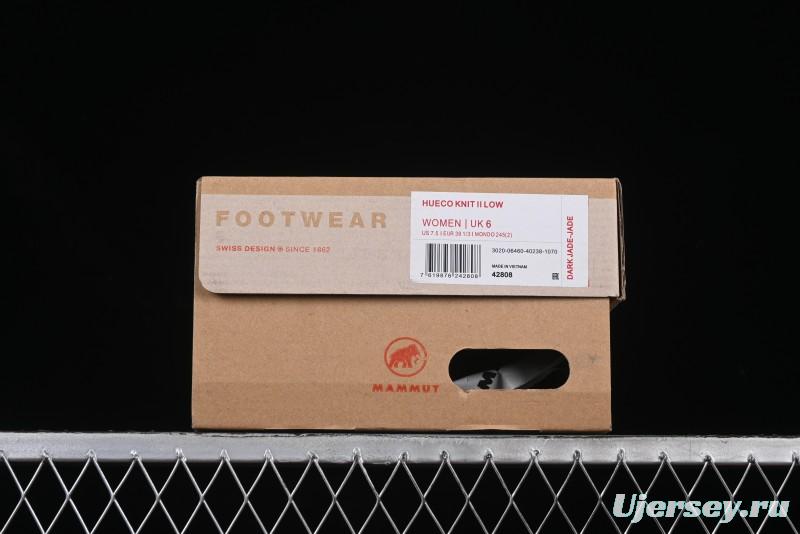 Mammut Hueco Knit II Low Hiking Shoes with Cushioning Anti-Slip and Abrasion-Resistant Design - 42808