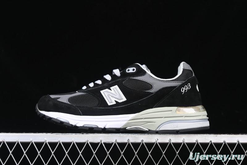 New Balance Made In USA M993 Series Classic Retro Casual Running Shoes - MR993BK