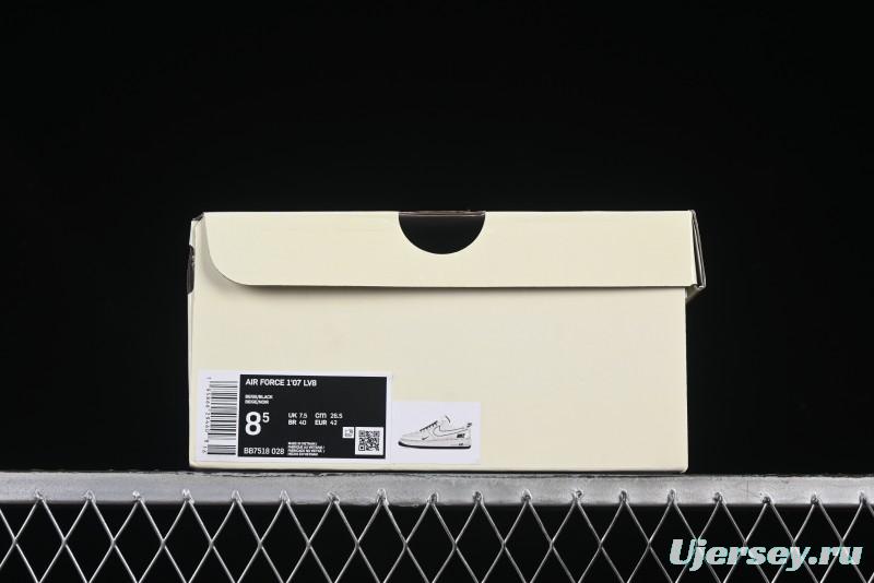 Nike Air Force 1 '07 Low Casual Sneakers with Full-Length Air Cushion - BB7518-028