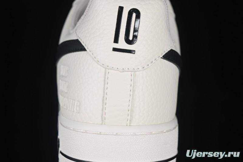 Nike Air Force 1 '07 Low Ted x Portland Triple Collaboration Reflective Black Casual Sneakers - DD8959-706