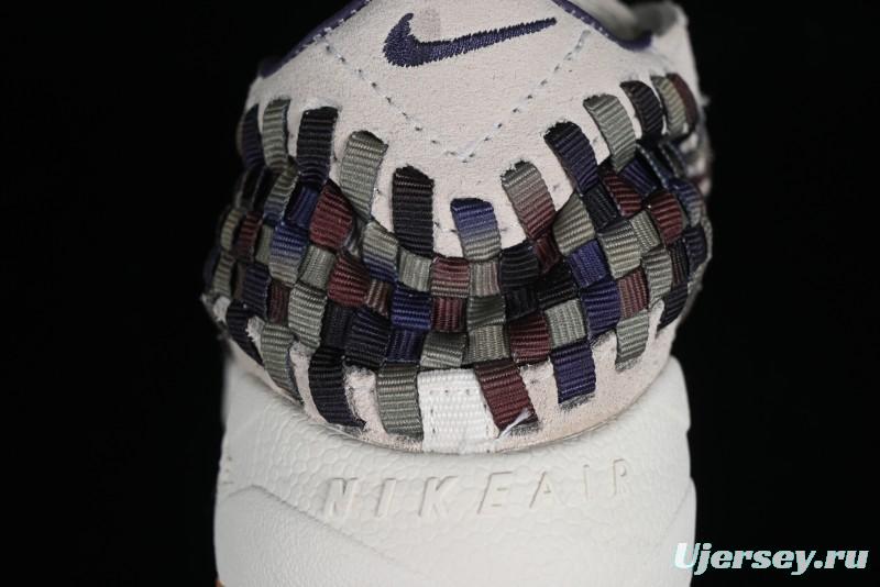 Nike Air Footscape Woven Asymmetrical Weave Slip-Resistant Low-Top Lifestyle Sneakers - FV3615-191