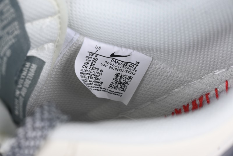 Nike Air Force 1 '07 Low Stussy Collaboration Beige Grey Embroidered Swoosh Low-Top Casual Sneakers - DM6688-003