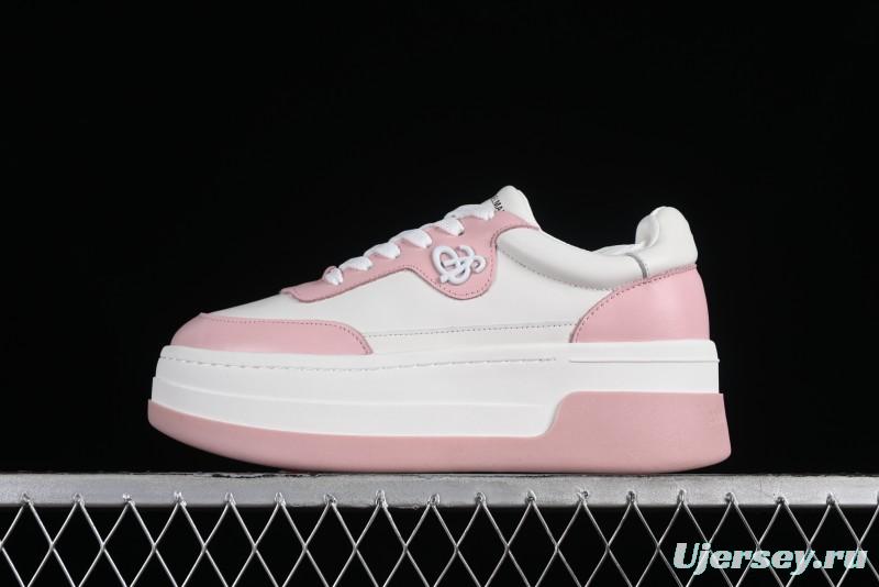 ANN ANDELMAN Pink White Chunky Retro Low-Top Sneakers - 210821