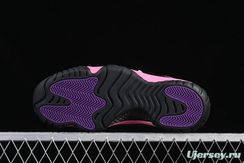 Nike Air Jordan 11 Retro High Top Basketball Shoes in Black Pink - CT8012-500