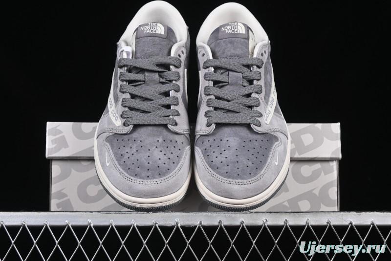 Nike Travis Scott x Fragment Design x Air Jordan 1 Low OG SP AJ1 Low Top Culture Casual Sneakers - XS3086-008