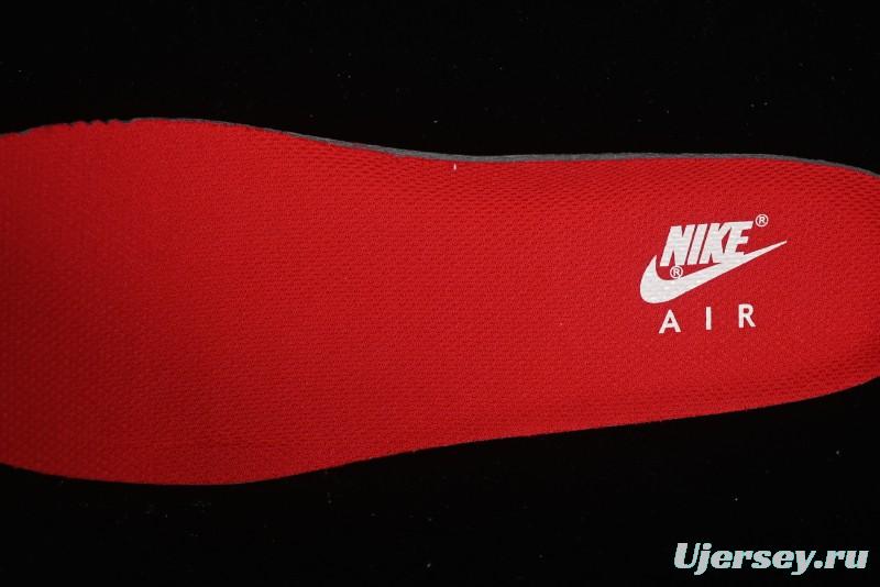 Nike Air Force 1 '07 Low Stussy Collaboration Beige Deep Orange Low-Top Casual Sneakers - DF0188-031