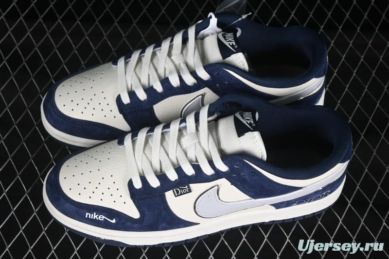 Nike SB Dunk Low Dior Collection Anniversary Custom Low-Top Casual Skate Shoes - KK1333-033
