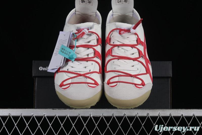 OnitsukaTiger Mexico 66 Low-Top Lace-Up Casual Running Shoes - 1183C216-100