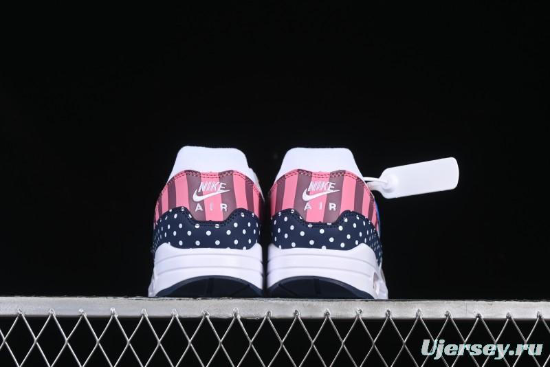 Nike Air Max 1 Retro Running Shoes with Half-Sole Air Cushion - AT3057-100