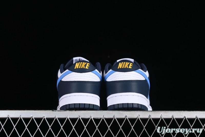 Nike Dunk Low SB Casual Skate Shoes in Obsidian/University Blue Colorway - FN7800-400