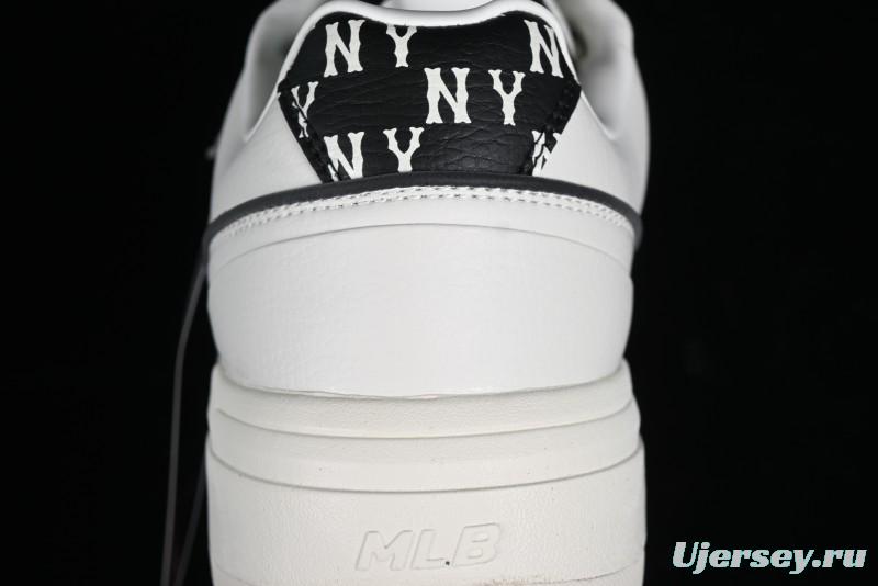 MLB Chunky Liner Basic New York Yankees Thick Sole Casual Sneakers with 6cm Height Increase - 3ASXCLR3N50WHS