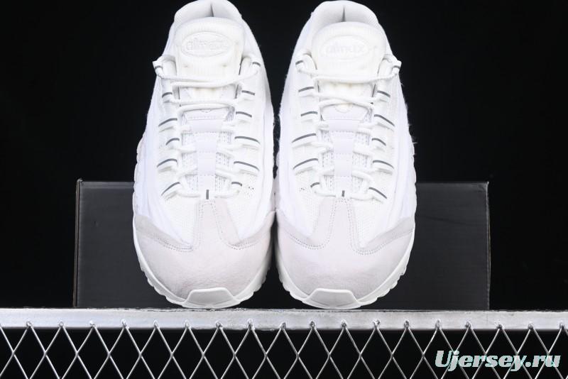 Nike Air Max 95 Retro Running Shoes with Air Cushion - CU8406-100