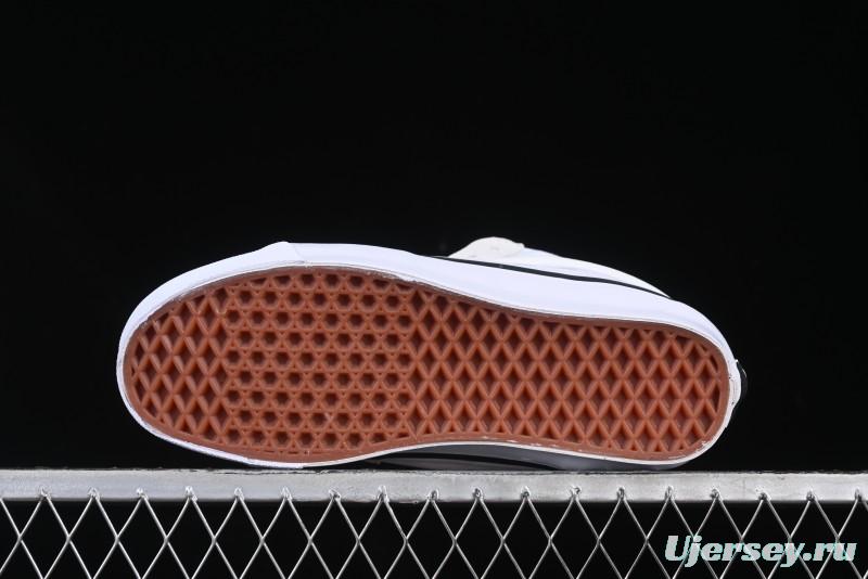 Vans HommeGirls x Sk8-Mid Fashion Casual Mid-Top Suede Skate Shoes with Bold Side Stripes - VN000NBN2VZ