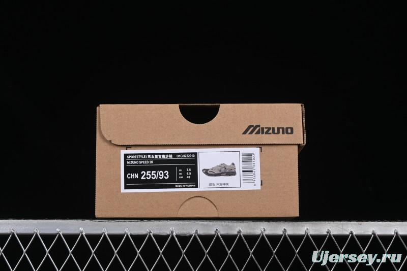 Mizuno Speed 2K Breathable Low-Top Casual Running Shoes with Synthetic Leather - D1GH222910