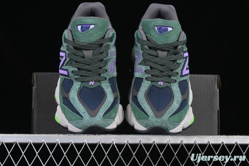 New Balance 9060 Retro Casual Running Shoes with ABZORB Cushioning Technology - U9060GRE