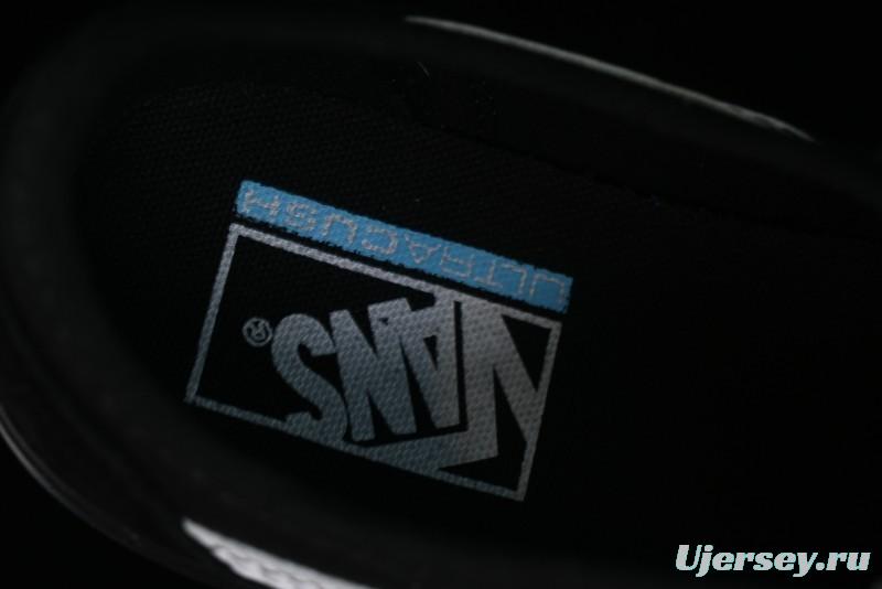 Vans Style 36 SF All Black Skate Shoes with Killer Whale Half-Toe Cap Design - VN0A3MVLB8C