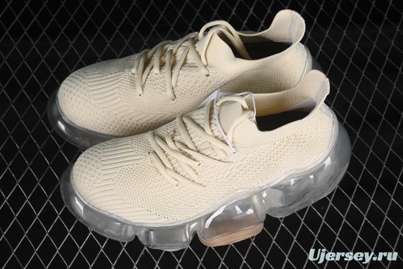 Grounds Big Bubble High Platform Sneakers in Cream White - AJE5