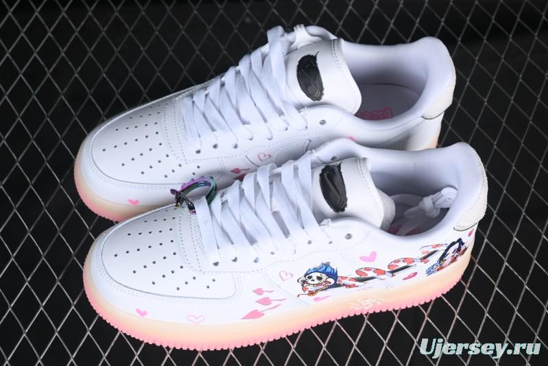 Nike Air Force 1 '07 Low Empress Snake Princess One Piece Boa Hancock Casual Sneakers - FZ5741-119