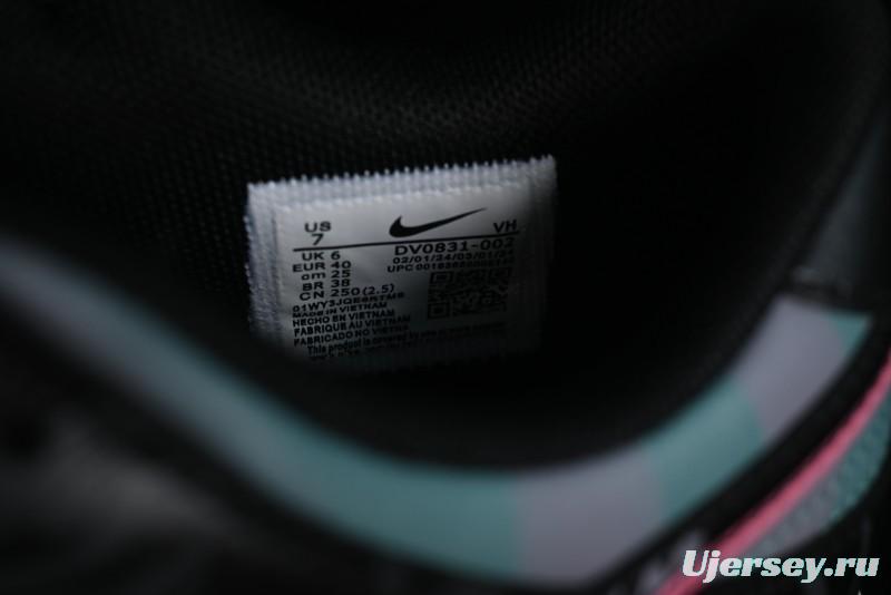 Nike Dunk Low Panda Prank Universe Exploration - Black Purple SB Strap Low Top Casual Skate Shoes - DV0831-002