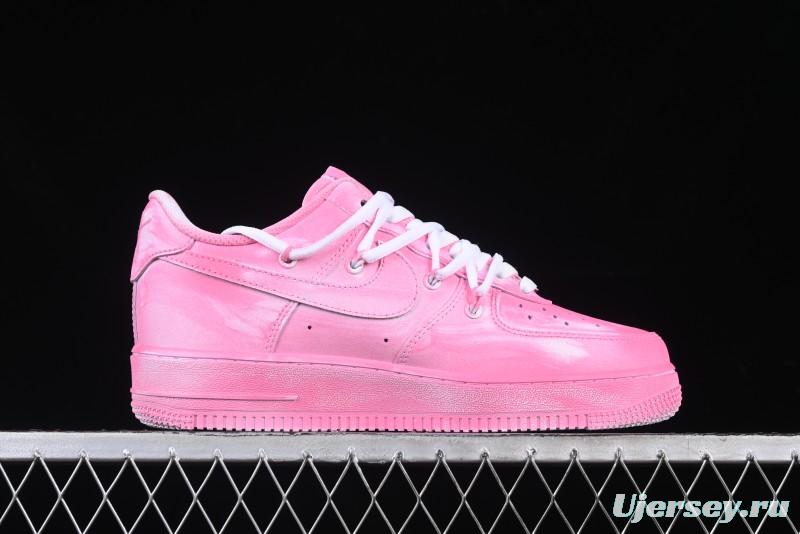 Nike Air Force 1 '07 Low Psychedelic Pink Casual Sneakers - YY2024-727