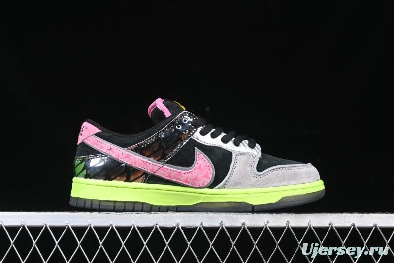 Nike Dunk Low "What The Ducks" Oregon Ducks Football Team Low-Top Casual Sneakers - HV1454-001
