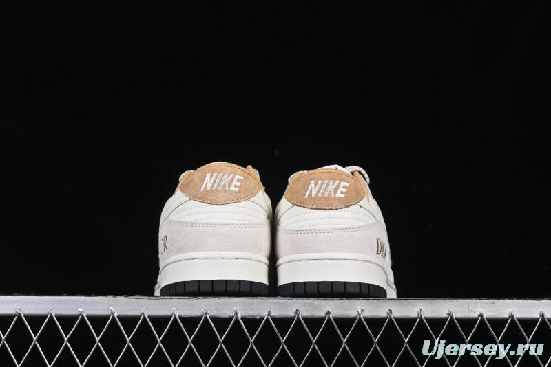 Nike SB Dunk Low Dior Collaboration Anniversary Custom Low-Top Casual Sneakers - DJ2024-066
