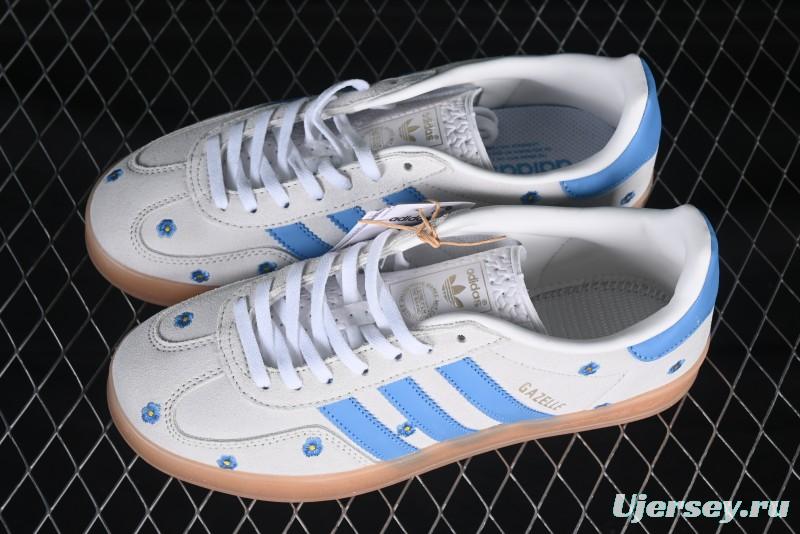 Adidas Gazelle Indoor Originals Retro Casual Slip-Resistant Wear-Resistant Low-Top Skate Shoes - IF4491