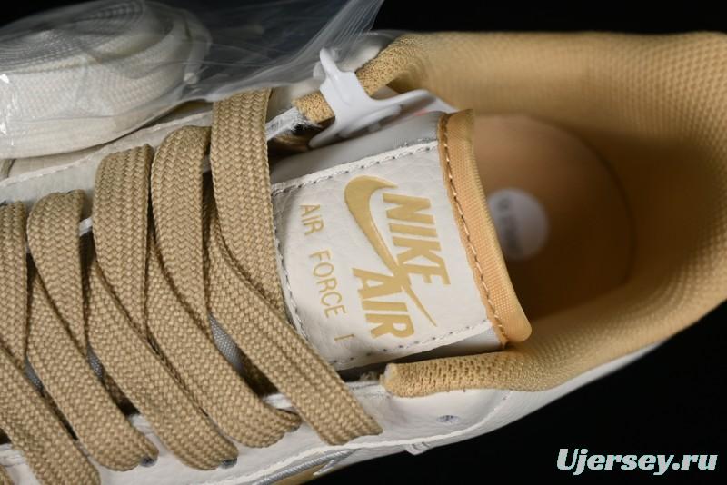 Nike Nocta x Nike Air Force 1 '07 Low Casual Sneakers with Reflective Details and Full-Length Air Cushion - NO0224-028