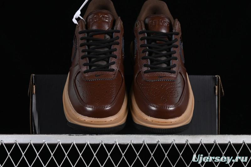 Nike Air Force 1 Low Luxe Casual Sneakers with Thick Sole and Waterproof Design - DM2451-200
