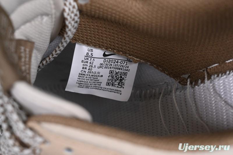 Nike SB Dunk Low Anniversary Edition Dark Swoosh Brown White Custom Low-Top Casual Skate Shoes - DJ2024-071