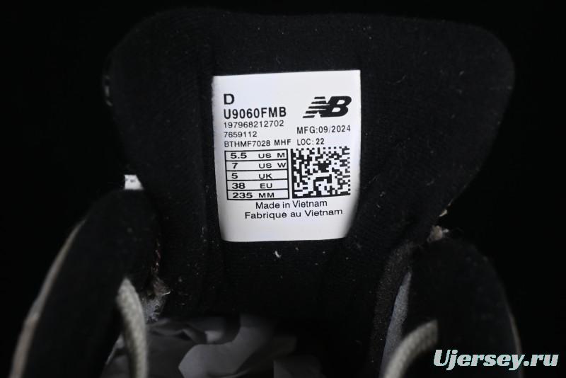 New Balance NB9060 Series Retro Casual Running Shoes with ABZORB Cushioning - U9060FMB