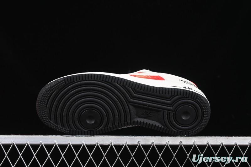 Nike Air Force 1 '07 Low The North Face Collaboration Year of the Snake Limited Edition Golden Snake Design Low-Top Casual Sneakers - DM6688-028