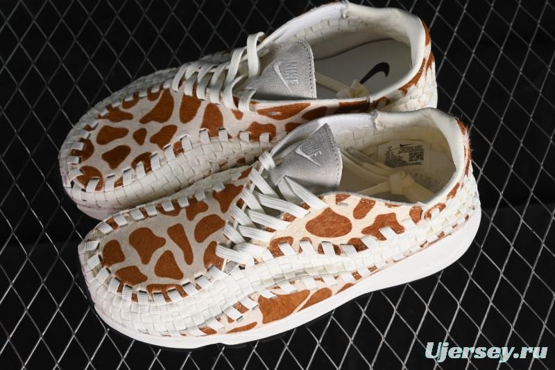 Nike Air Footscape Woven Asymmetrical Weave Slip-Resistant Low-Top Lifestyle Casual Shoes - FB1959-100