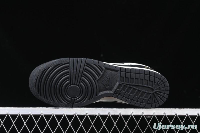 Nike SB Dunk Low FOG Collaboration - Anniversary High-End Custom Low-Top Casual Sneakers - KK1333-016