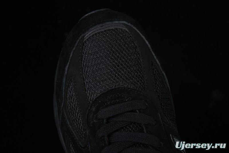 New Balance 990 Series Premium Retro Running Shoes with Carbon Midsole - M990BB4