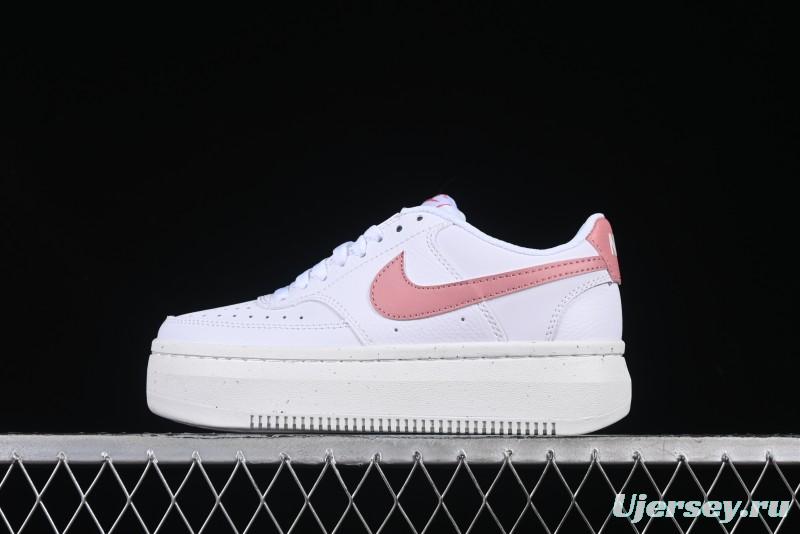 Nike Court Vision Alta Low-Top Casual Sneakers with Thick Sole - DZ5394-102