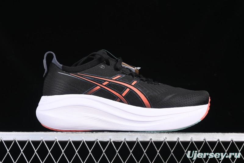 Asics Gel-Nimbus 27 Retro Breathable Casual Shoes Cushioned Men's Durable Running Shoes - 1011B958-101