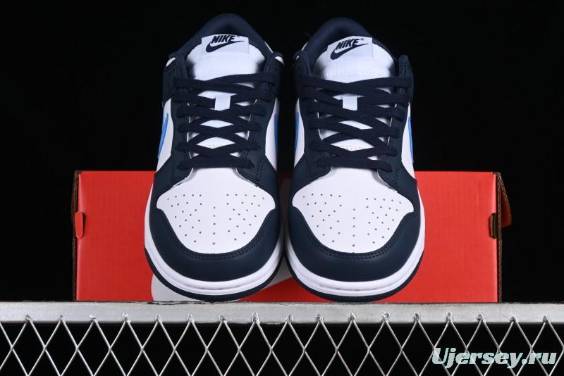 Nike Dunk Low SB Casual Skate Shoes in Obsidian/University Blue Colorway - FN7800-400