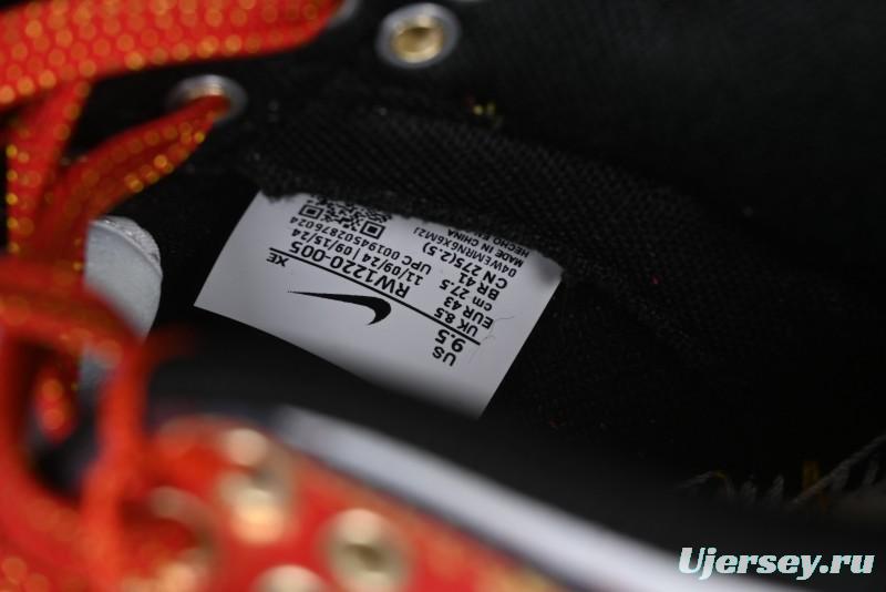 Nike SB Dunk Low Chinese New Year Celebration Red Anniversary High-End Custom Low-Top Casual Skate Shoes - RW1220-005