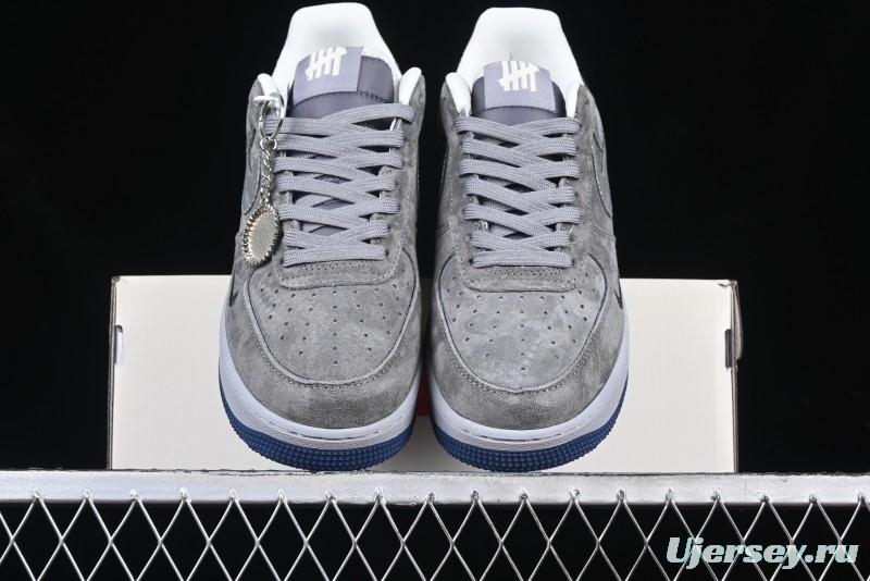 Nike Air Force 1 '07 Low UN Collaboration - Shadow Grey Pigskin Sneakers DF0188-018
