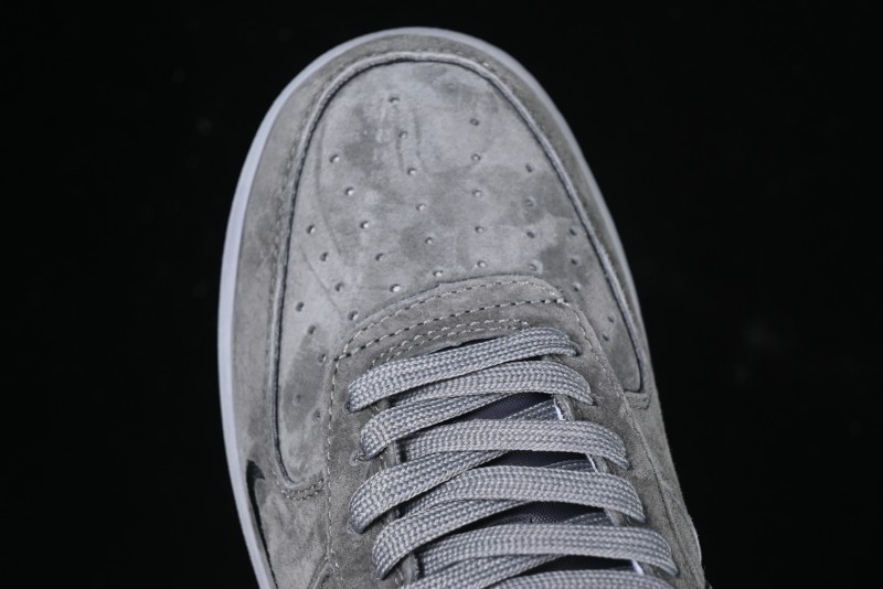 Nike Air Force 1 '07 Low UN Collaboration - Shadow Grey Pigskin Sneakers DF0188-018
