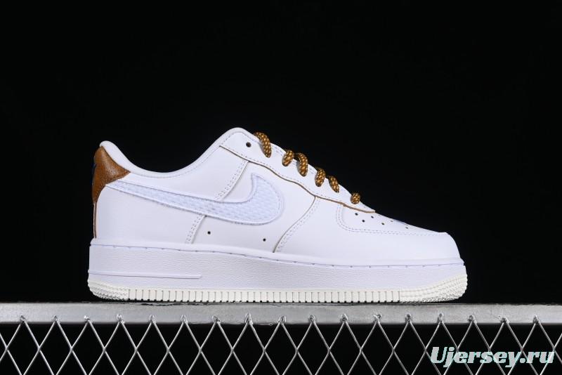 Nike Air Force 1 '07 Low Casual Sneakers with Full-Length Air Cushion - HF5716-111