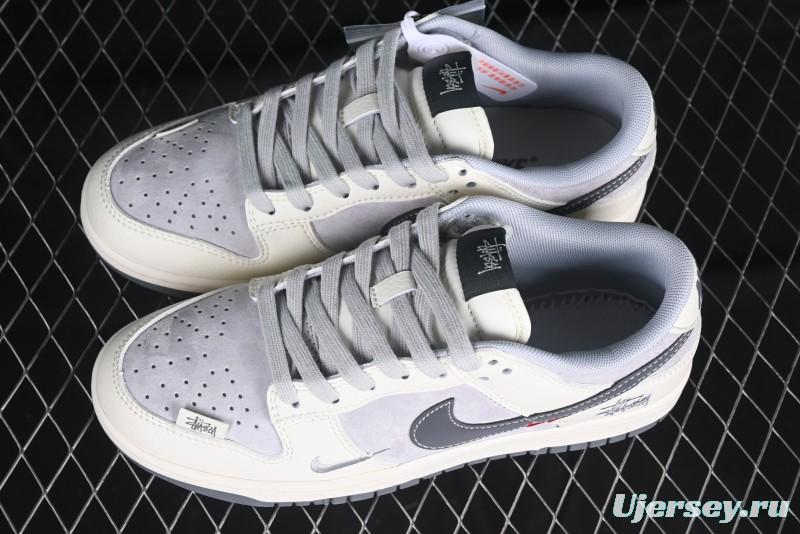 Nike SB Dunk Low Stussy Anniversary Edition Custom High-End Casual Sneakers - DM6868-027