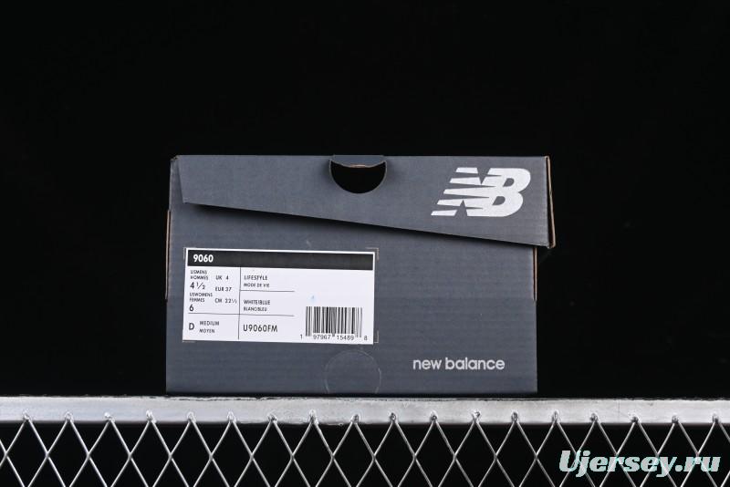 New Balance NB9060 Series Retro Casual Running Shoes with ABZORB Cushioning - U9060FM